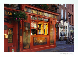 Catherine Dunne Card - Temple Bar, Dublin