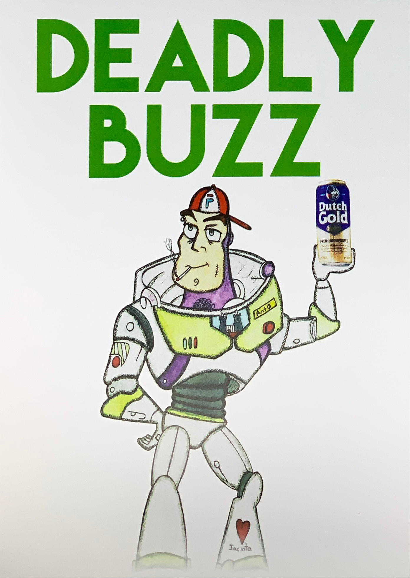 Dublin Card Company - Deadly Buzz