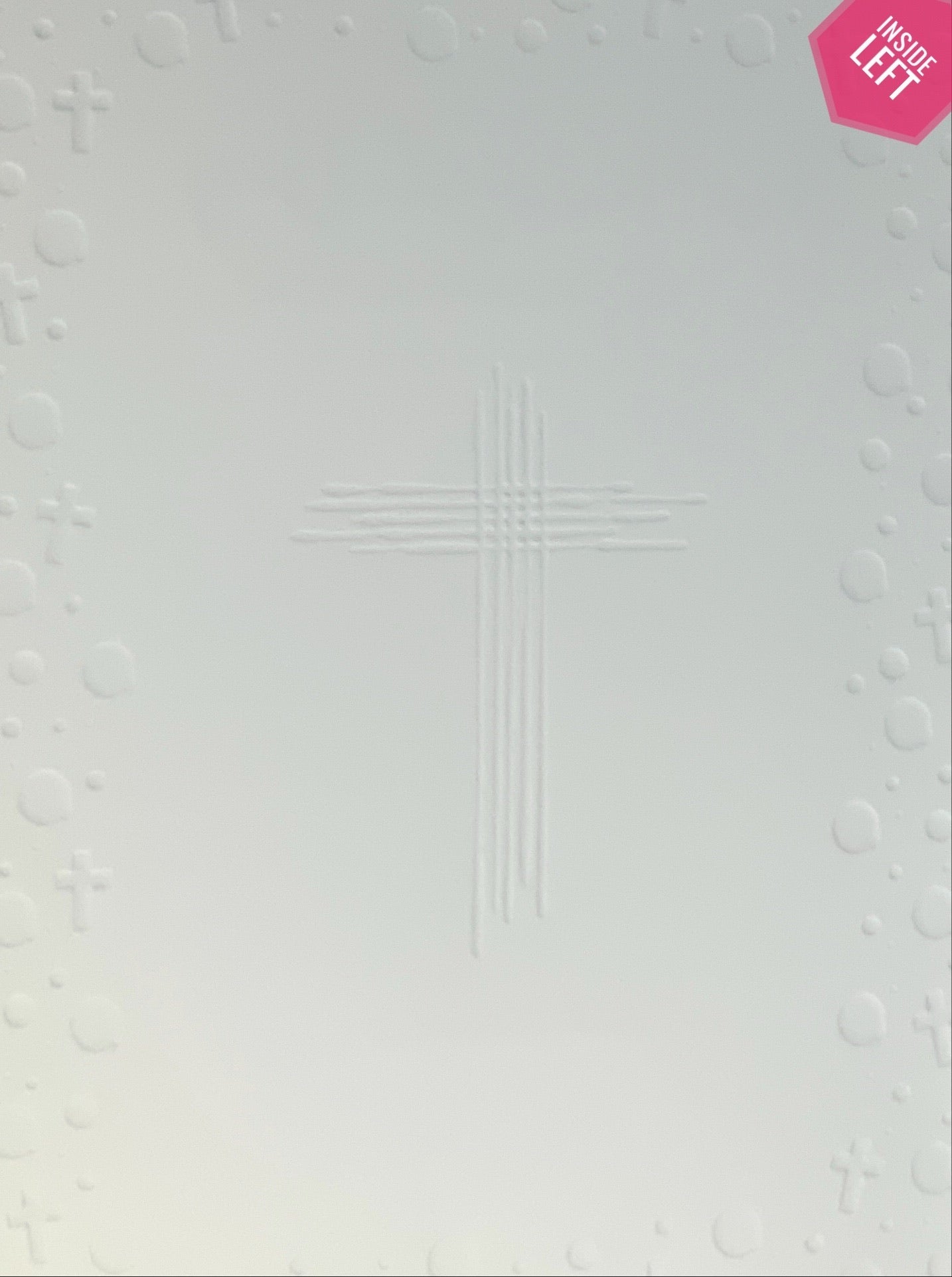 Confirmation Card - A Gold Cross