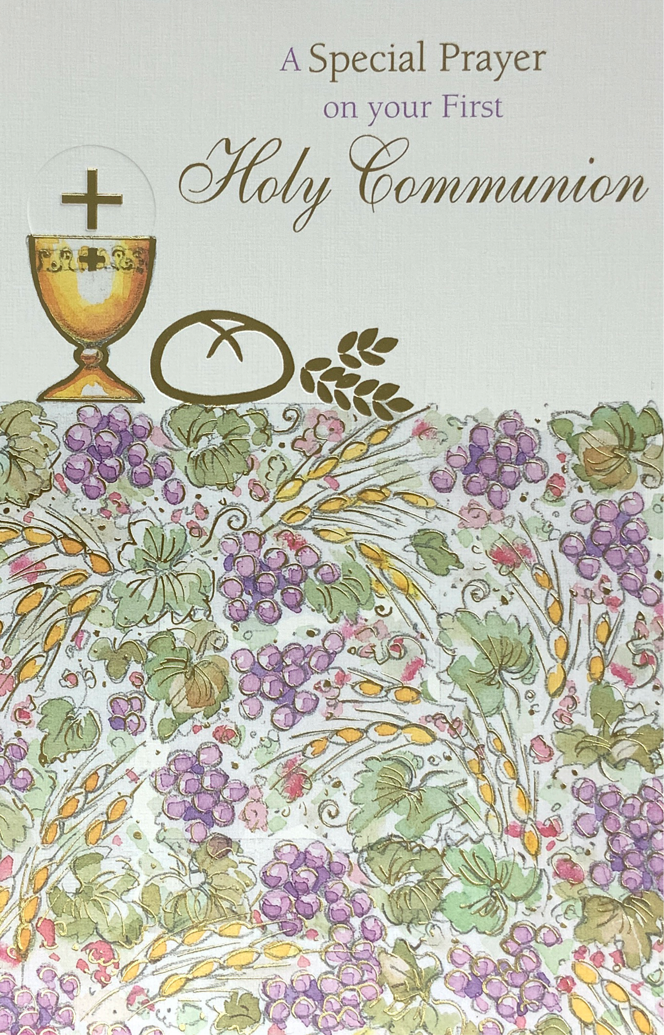 Communion Card - A Special Prayer (Traditional)