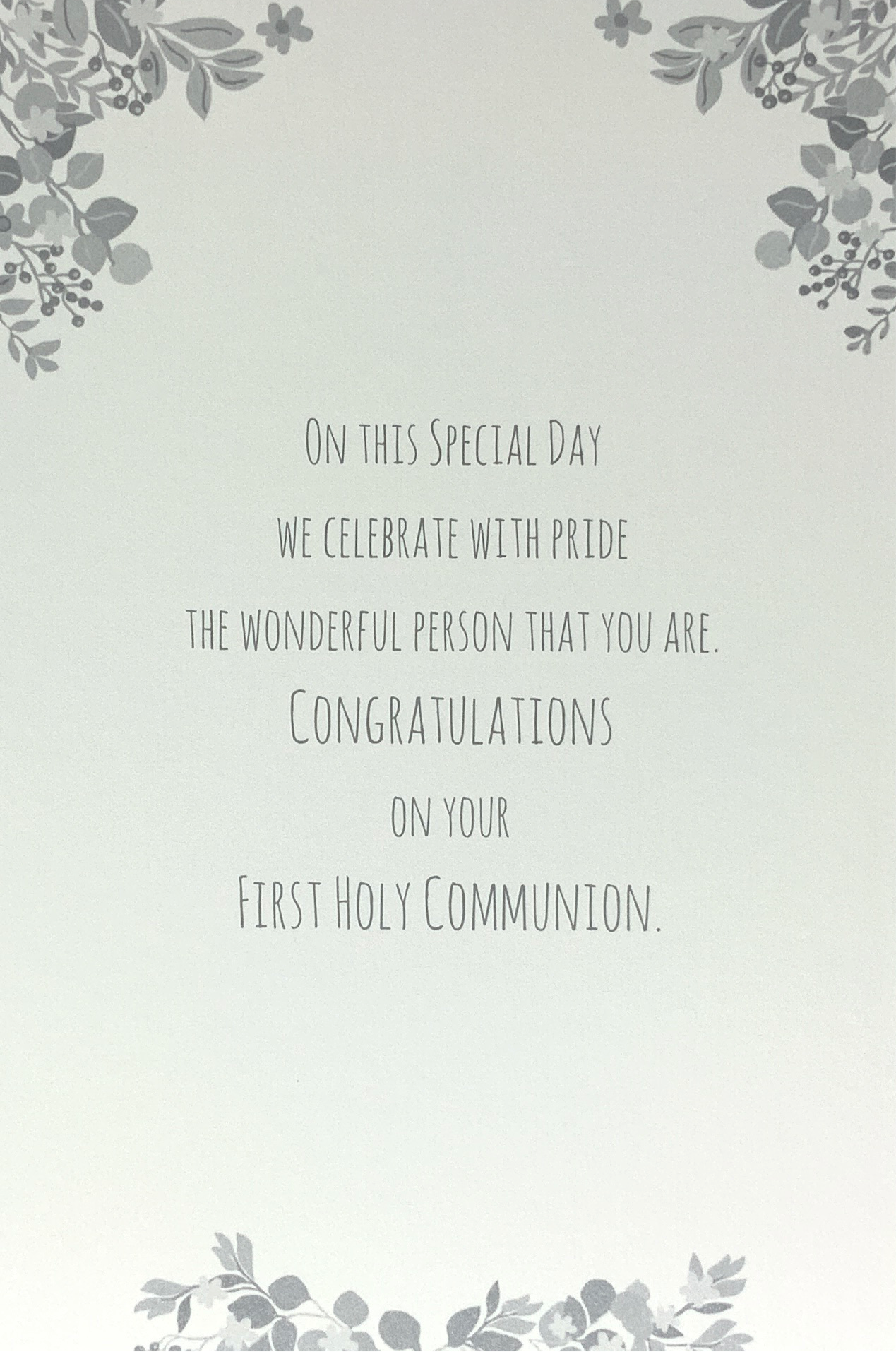 Communion Card - On This Special Day