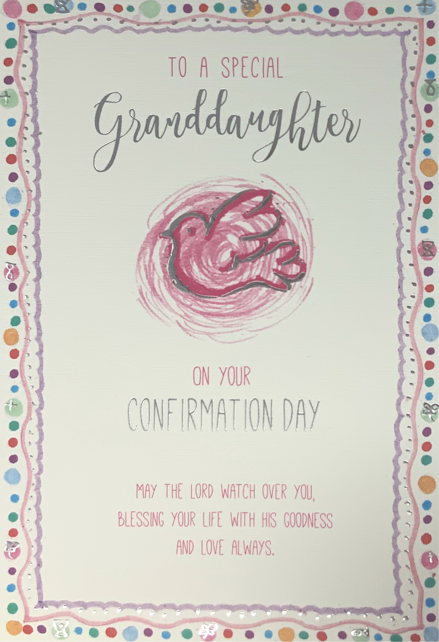 Confirmation Card - To A Special Granddaughter