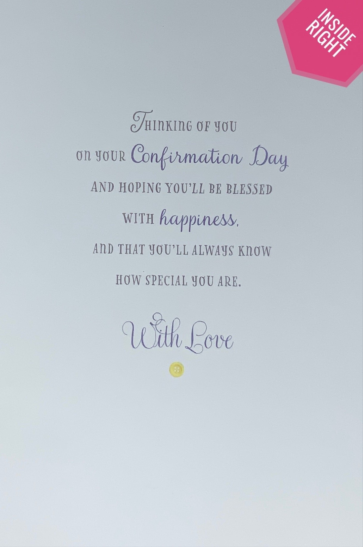 Confirmation Card - On Your Confirmation Day