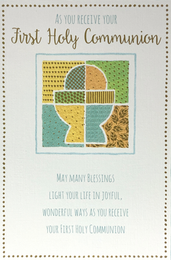 Communion Card - May You Feel Blessed In A very Special Way