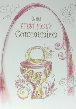 Communion Card - May You Always Remember...